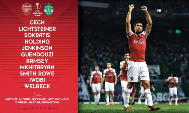 Arsenal bất ngờ thay đổi 9 vị trí để đấu với Sporting Lisbon_6928619883b78.jpeg