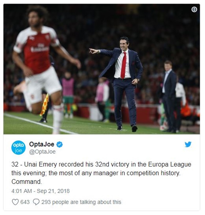 Arsenal giành chiến thắng, Emery lập nên kỷ lục không tưởng_6928627a15649.jpeg