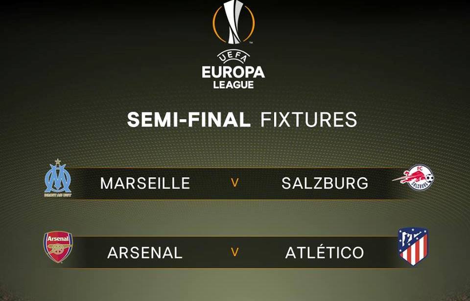 Bốc thăm bán kết Europa League: Arsenal đụng Atletico Madrid_6928639b98d9f.jpeg