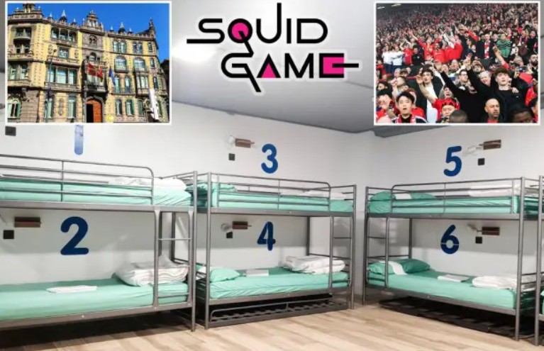 CĐV MU và Tottenham phẫn nộ vì giá phòng khách sạn Squid Game quá cao_692837645eea0.jpeg