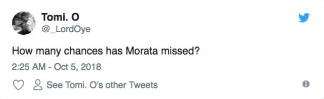 Fan Chelsea “phát bệnh” với pha bỏ lỡ mười mươi của Morata_692862380e3a4.jpeg