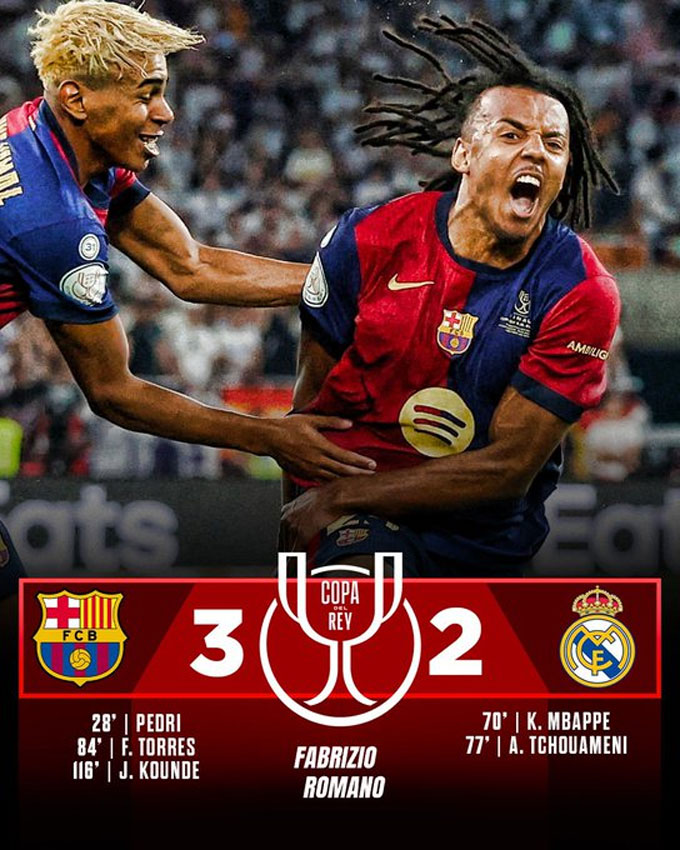 Kết quả Barca 3-2 Real Madrid: Barca giành Cúp Nhà vua_692836206f1c4.jpeg
