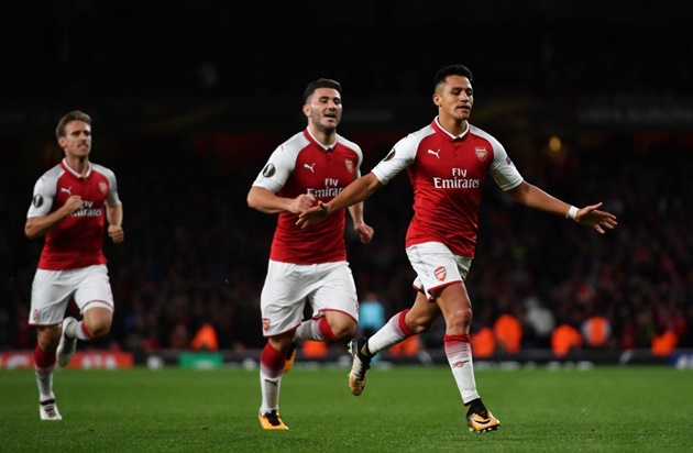 Sanchez lập siêu phẩm, Arsenal thắng nhọc ngày chào Europa League_6928655602bb7.jpeg