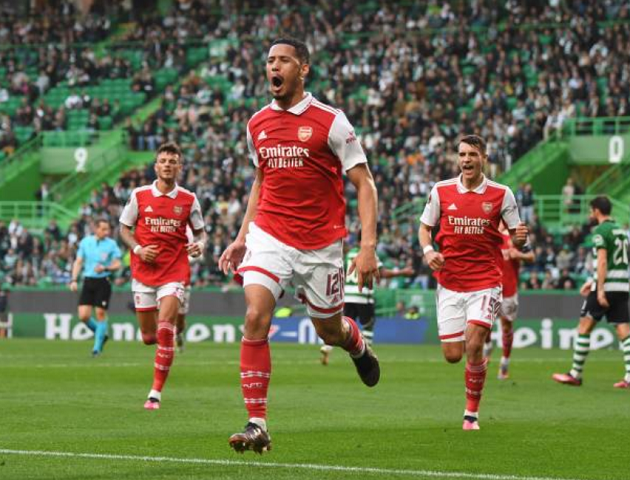 Trung vệ 21 tuổi của Arsenal chiếm trọn sóng trước Sporting_692846b2e276d.png
