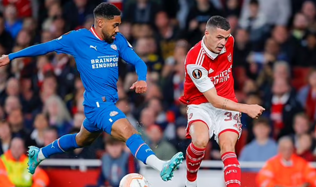 5 điểm nhấn Arsenal 1-0 PSV: Đội trưởng mẫu mực; Gakpo bị khuất phục_693fe01c80251.png